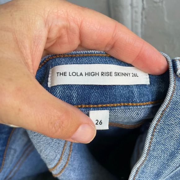 Denim Forum The Lola High Rise Skinny, size 26 - Picture 13 of 13